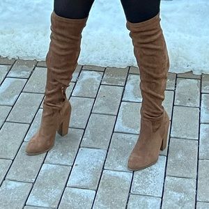 Knee high boots